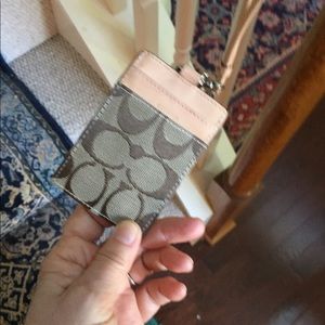 New Coach lanyard signature collection